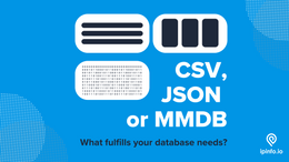 How to choose the best file format for your IPinfo database?